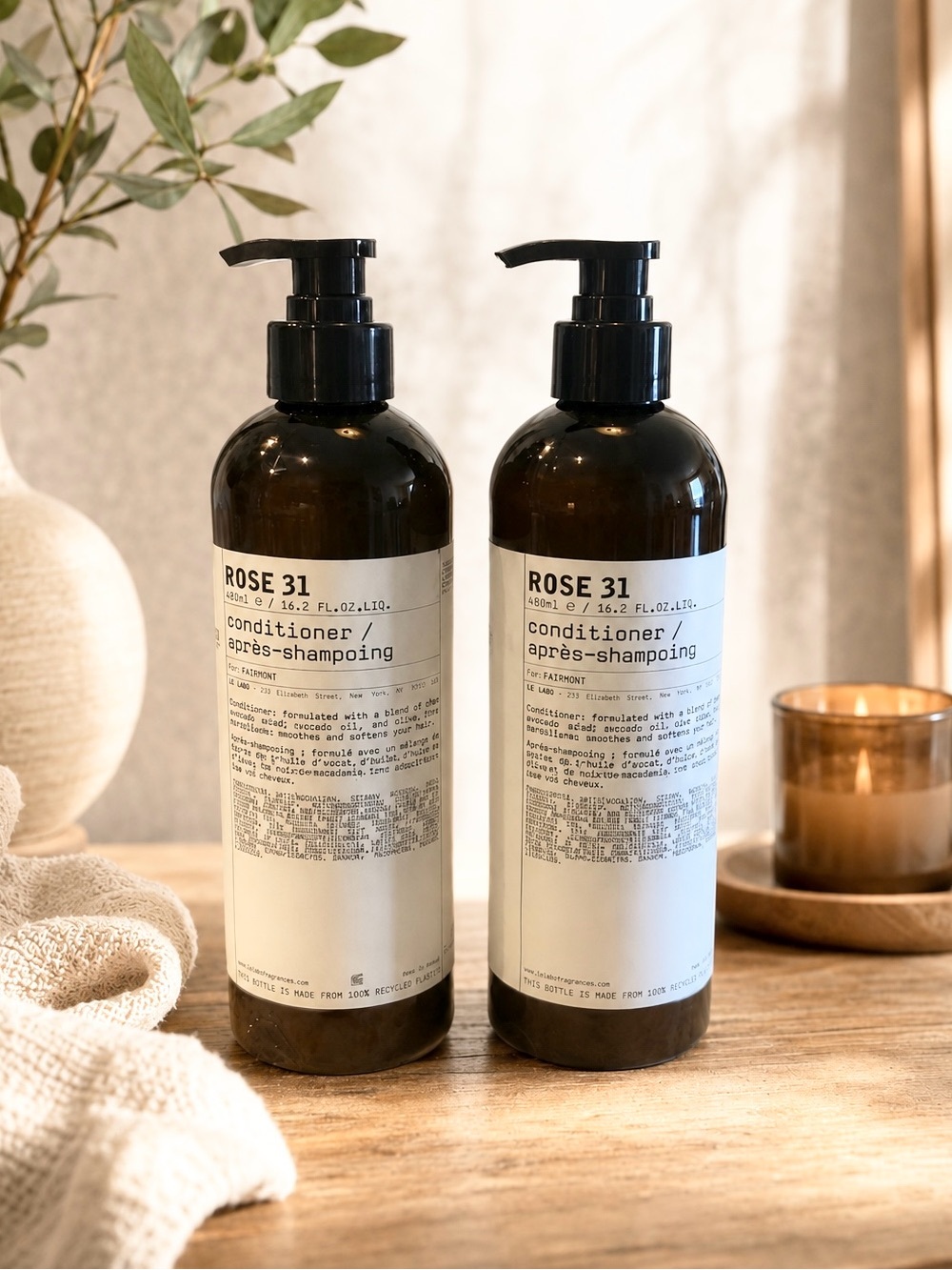 LE LABO HAIR CONDITIONER (2PACK) 
 | SALON SIZE  | 16.2 fl.oz.